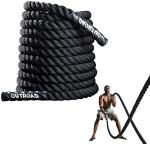 Max4out 30ft Heavy Battle Ropes for Workouts