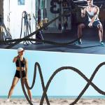 Brobantle 30FT 1.5 Inch Battle Rope for Workouts