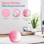 Kisnbld 9-Inch Mini Pilates and Yoga Ball