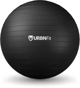 URBNFit Anti-Burst Exercise Ball - 26 Inch Black