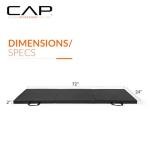 CAP Barbell Folding Exercise Mat – Thick, Durable Padding