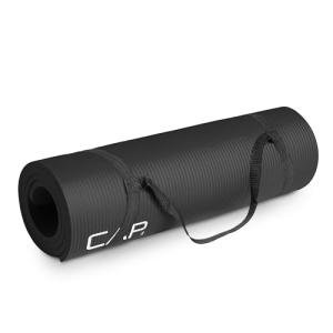 CAP Barbell 12mm Thick Exercise Mat with Strap