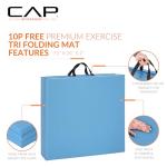 CAP Barbell Folding Exercise Mat – Thick & Durable