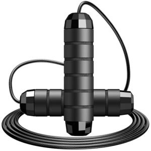 Tangle-Free High-Speed Jump Rope with Foam Handles