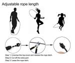 Adjustable Tangle-Free Jump Rope for All Ages