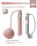 YOTTOY Cordless Jump Rope with LCD Counter - Pink