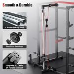 Sportsroyals Multi-Functional Power Rack & Pulley System