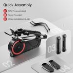 UMAY Home Elliptical Machine with 8 Resistance Levels