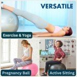 ProBody Pilates Balance Ball - Gym Grade Fitness Aid