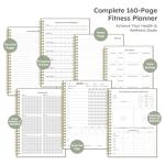 Fitness Workout Journal for Tracking Goals - Green