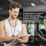 Fitness Workout Journal for Tracking Goals - Green