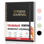 Fitness Journal Workout Planner for Home Gyms