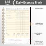 Fitness Journal Workout Planner for Home Gyms