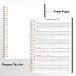 Fitness Journal Workout Planner for Home Gyms