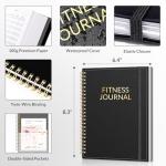 Fitness Journal Workout Planner for Home Gyms