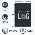 Daily Fitness Tracker & Goal Planner Journal