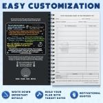 Daily Fitness Tracker & Goal Planner Journal