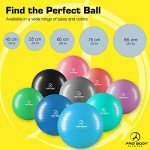 ProBody Pilates Balance Ball - Gym Grade Fitness Aid