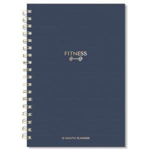 Fitness Planner Notebook: Workout Log & Journal
