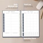 Fitness Planner Notebook: Workout Log & Journal
