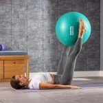 Teal Anti-Burst Exercise Ball - 65cm