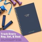 Fitness Planner Notebook: Workout Log & Journal