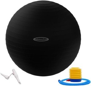 Anti-Burst Slip Resistant Fitness Yoga Ball - 34