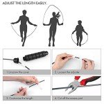 Adjustable Speed Jump Rope for Home Workouts