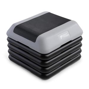 Adjustable Aerobic Step Platform with Risers
