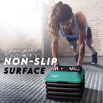 Yes4All Adjustable Aerobic Step Platform with Risers