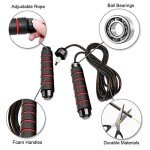 Adjustable Speed Jump Rope for Home Workouts