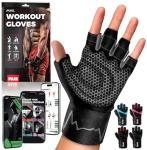 Men's Workout Gloves with Enhanced Grip and Support