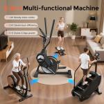 YOSUDA 3-in-1 Cardio Climber Elliptical Machine