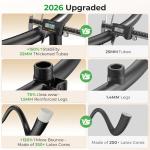 BCAN Adult Mini Trampoline, 40" Fitness Trampoline with Bungees, U Shape Adjustable Foam Handle, Stable & Quiet, Indoor Outdoor Workout-Green