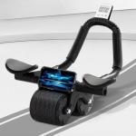 Ab Roller Wheel with Timer and Knee Mat