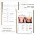 Fitness Workout Journal for Tracking Goals - Green