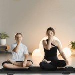 BalanceFrom Folding Gymnastics Mat for Home Fitness