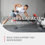Versatile FID Weight Bench for Total Body Workouts