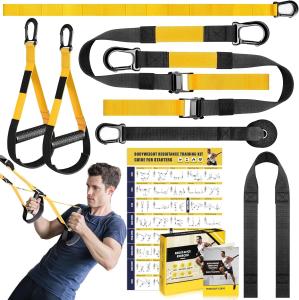 Home Resistance Training Kit with Straps and Handles