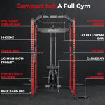 Mikolo F4 Power Cage with Dual-Track Pulley System