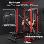 Mikolo F4 Power Cage with Dual-Track Pulley System