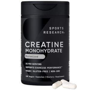 Creatine Monohydrate Capsules for Muscle Recovery
