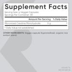 Creatine Monohydrate Capsules for Muscle Recovery