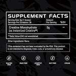 Instantized Creatine Monohydrate Powder for Strength