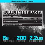 Nutrex Creatine Monohydrate Powder - 200 Servings