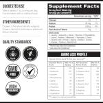 Plant-Based Essential Amino Acid Supplement - 360 Tablets