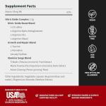 Nitric Oxide Booster Pre Workout Capsules for Strength