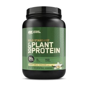 Plant-Based Protein Powder - Creamy Vanilla, 20 Servings