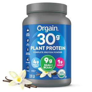 Orgain Organic Vegan Protein Powder Vanilla 2.01lb