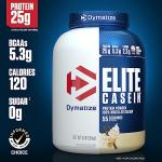 Dymatize Elite Casein Protein Powder, Vanilla